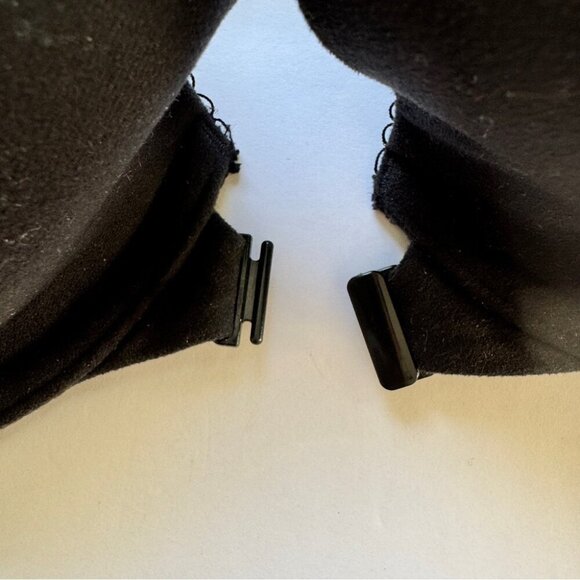 Victoria's Secret Bra Body By Victoria Lined Demi Front Closure Black Sz 32DD - Picture 10 of 11